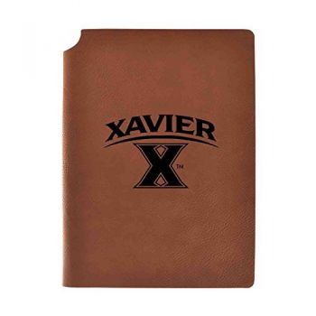 Leather Hardcover Notebook Journal - Xavier Musketeers