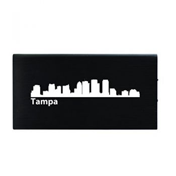 Quick Charge Portable Power Bank 8000 mAh - Tampa City Skyline