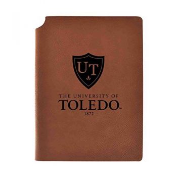 Leather Hardcover Notebook Journal - Toledo Rockets