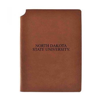Leather Hardcover Notebook Journal - NDSU Bison