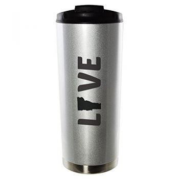 16 oz Vacuum Insulated Tumbler with Lid - Vermont Love - Vermont Love