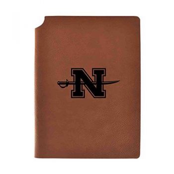 Leather Hardcover Notebook Journal - Nicholls State Colonials