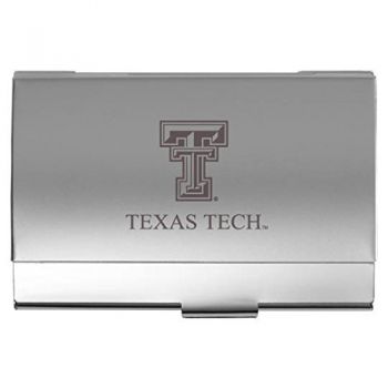 Business Card Holder Case - Texas Tech Red Raiders