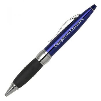 Ballpoint Twist Pen with Grip - Georgetown Hoyas
