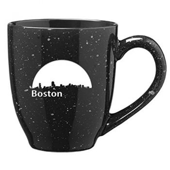 16 oz Ceramic Coffee Mug with Handle - Boston City Skyline