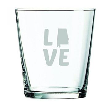 13 oz Cocktail Glass - Alabama Love - Alabama Love