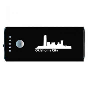 Quick Charge Portable Power Bank 5200 mAh - Oklahoma City Skyline