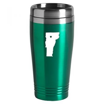 16 oz Stainless Steel Insulated Tumbler - I Heart Vermont - I Heart Vermont