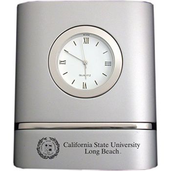 Modern Desk Clock - Long Beach State 49ers