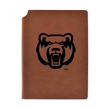 Leather Hardcover Notebook Journal - Central Arkansas Bears