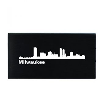 Quick Charge Portable Power Bank 8000 mAh - Milwaukee City Skyline