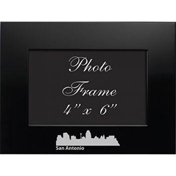 4 x 6  Metal Picture Frame - San Antonio City Skyline
