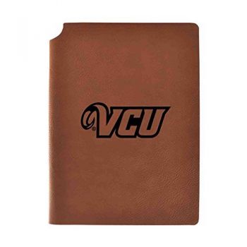 Leather Hardcover Notebook Journal - VCU Rams