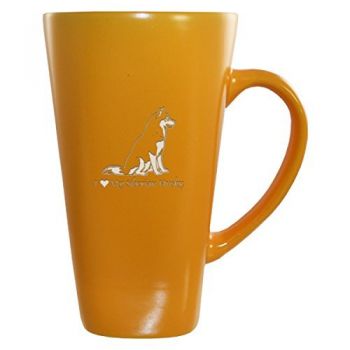 16 oz Square Ceramic Coffee Mug  - I Love My Siberian Huskie