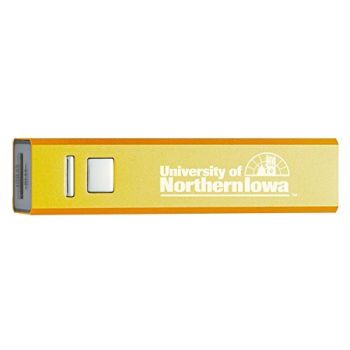 Quick Charge Portable Power Bank 2600 mAh - Northern Iowa Panthers