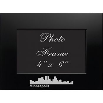 4 x 6  Metal Picture Frame - Minneapolis City Skyline