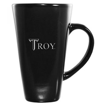 16 oz Square Ceramic Coffee Mug - Troy Trojans