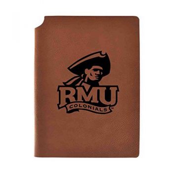 Leather Hardcover Notebook Journal - Robert Morris Colonials