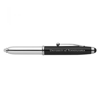 3 in 1 Combo Ballpoint Pen, LED Flashlight & Stylus - Penn Quakers