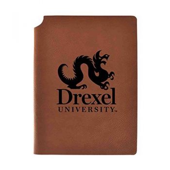 Leather Hardcover Notebook Journal - Drexel Dragons