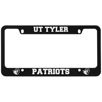 Stainless Steel License Plate Frame - UT Tyler Patriots