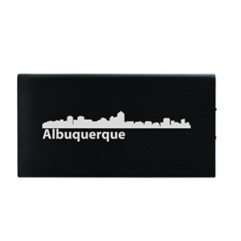Quick Charge Portable Power Bank 8000 mAh - Albuquerque City Skyline