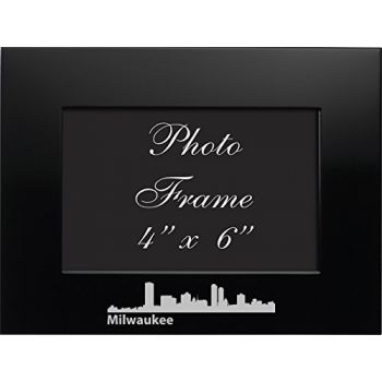 4 x 6  Metal Picture Frame - Milwaukee City Skyline