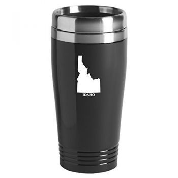 16 oz Stainless Steel Insulated Tumbler - Idaho State Outline - Idaho State Outline