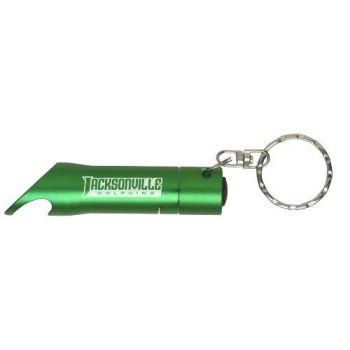 Keychain Bottle Opener & Flashlight - Jacksonville Dolphins