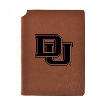 Leather Hardcover Notebook Journal - Denver Pioneers