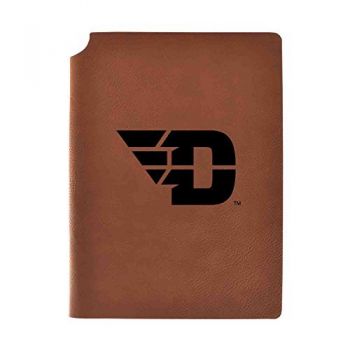 Leather Hardcover Notebook Journal - Dayton Flyers