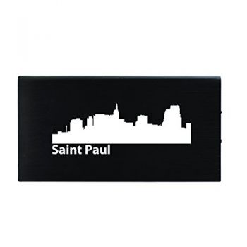 Quick Charge Portable Power Bank 8000 mAh - Saint Paul City Skyline