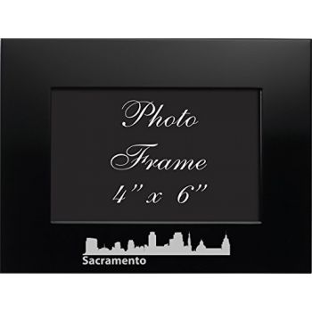 4 x 6  Metal Picture Frame - Sacramento City Skyline