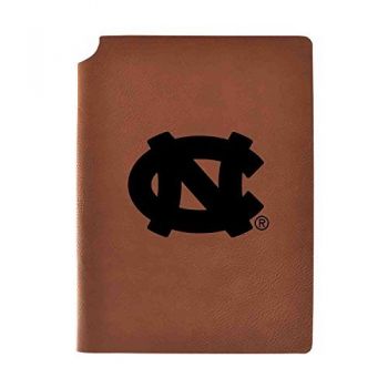 Leather Hardcover Notebook Journal - North Carolina Tar Heels