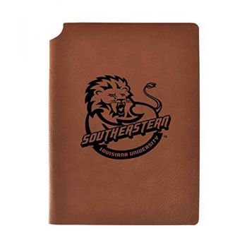 Leather Hardcover Notebook Journal - SE Louisiana Lions