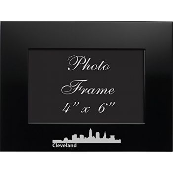 4 x 6  Metal Picture Frame - Cleveland City Skyline