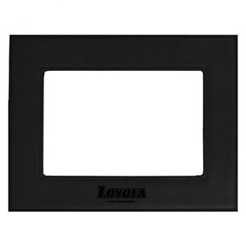 4 x 6 Velour Leather Picture Frame - Loyola Maryland Greyhounds