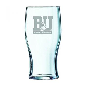 19.5 oz Irish Pint Glass - Boston University