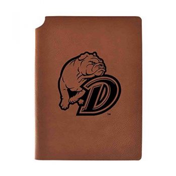 Leather Hardcover Notebook Journal - Drake Bulldogs