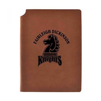 Leather Hardcover Notebook Journal - Farleigh Dickinson Knights