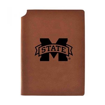 Leather Hardcover Notebook Journal - MSVU Delta Devils