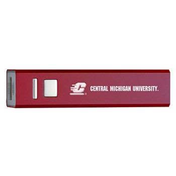 Quick Charge Portable Power Bank 2600 mAh - Central Michigan Chippewas