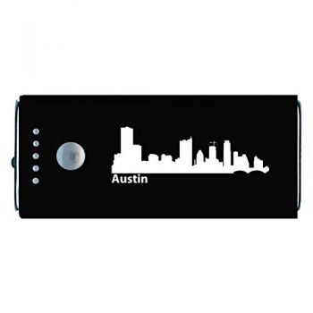 Quick Charge Portable Power Bank 5200 mAh - Austin City Skyline