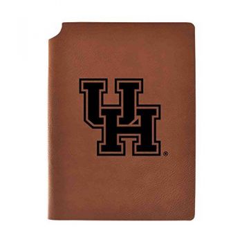 Leather Hardcover Notebook Journal - University of Houston