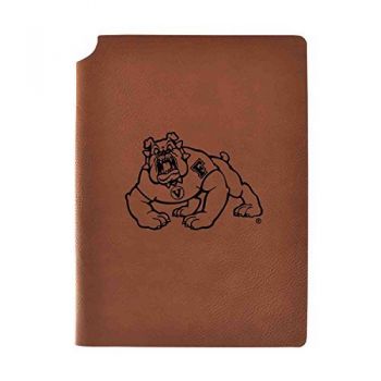 Leather Hardcover Notebook Journal - Fresno State Bulldogs