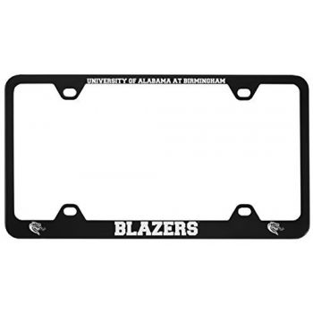 Stainless Steel License Plate Frame - UAB Blazers