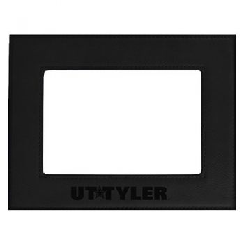 4 x 6 Velour Leather Picture Frame - UT Tyler Patriots