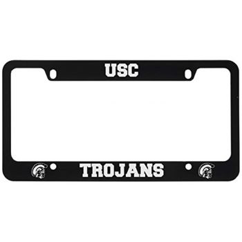Stainless Steel License Plate Frame - USC Trojans