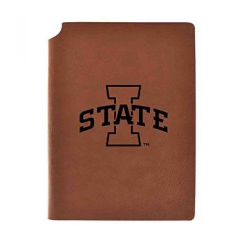 Leather Hardcover Notebook Journal - Iowa State Cyclones