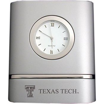 Modern Desk Clock - Texas Tech Red Raiders